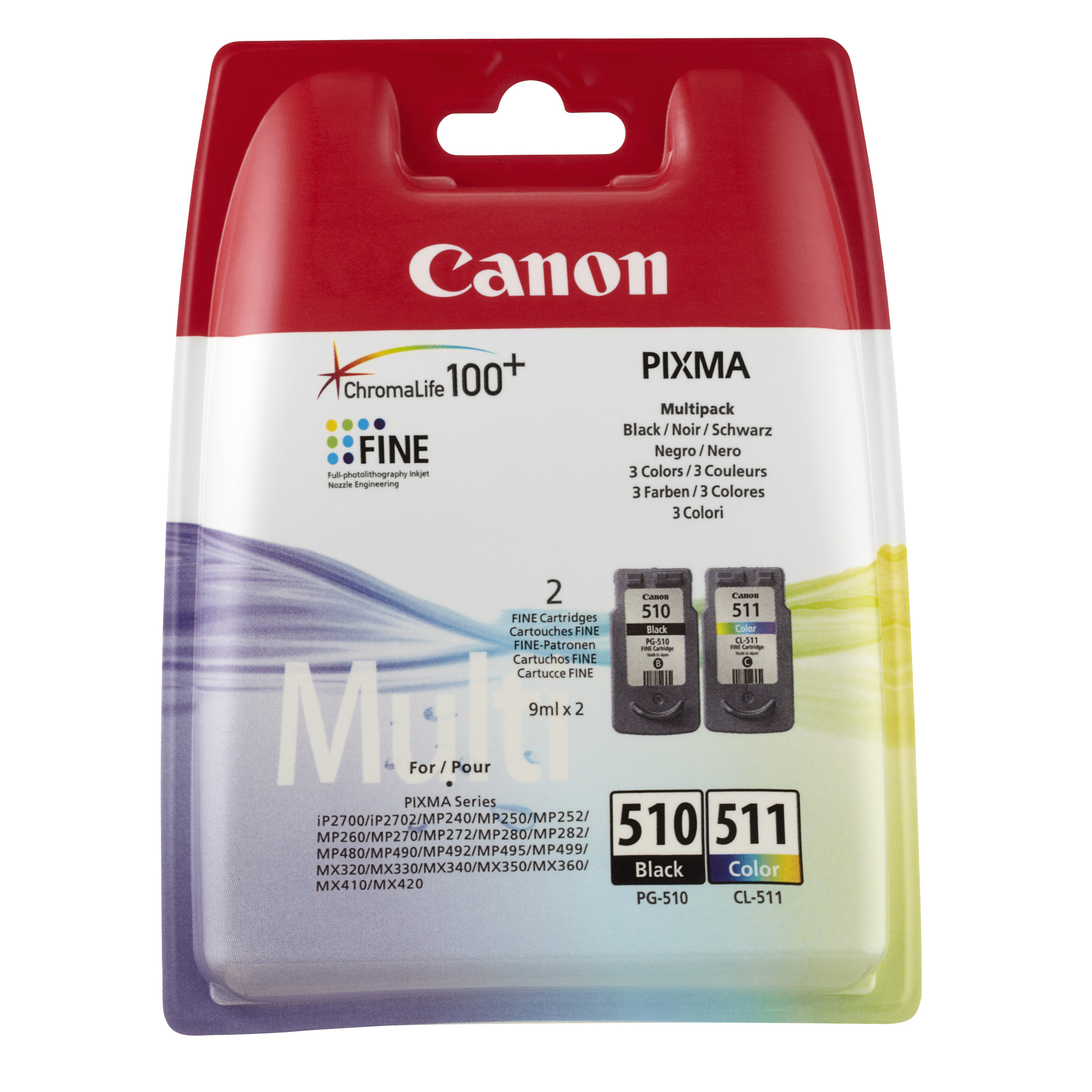 Canon Multipack Pg-510/Cl-511