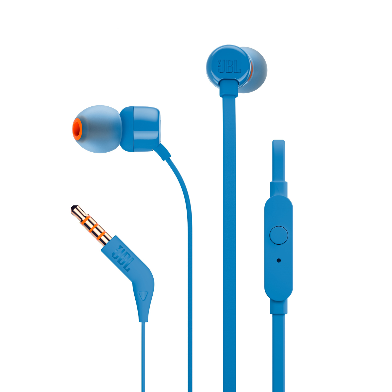 JBL Tune 110 BLU Auricolari, Blu