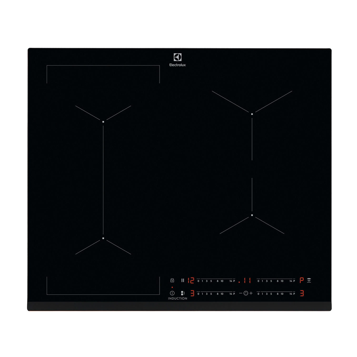 Piano Cottura A Induzione Electrolux Lil63441, 4 zone cottura, 59 cm x 52