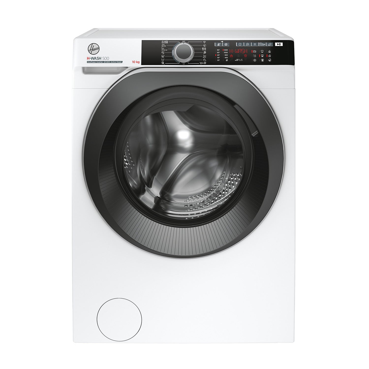 Hoover HWE 410Ambs/1-S Lavatrice, Caricamento frontale, 10 kg, 58 cm, Classe A