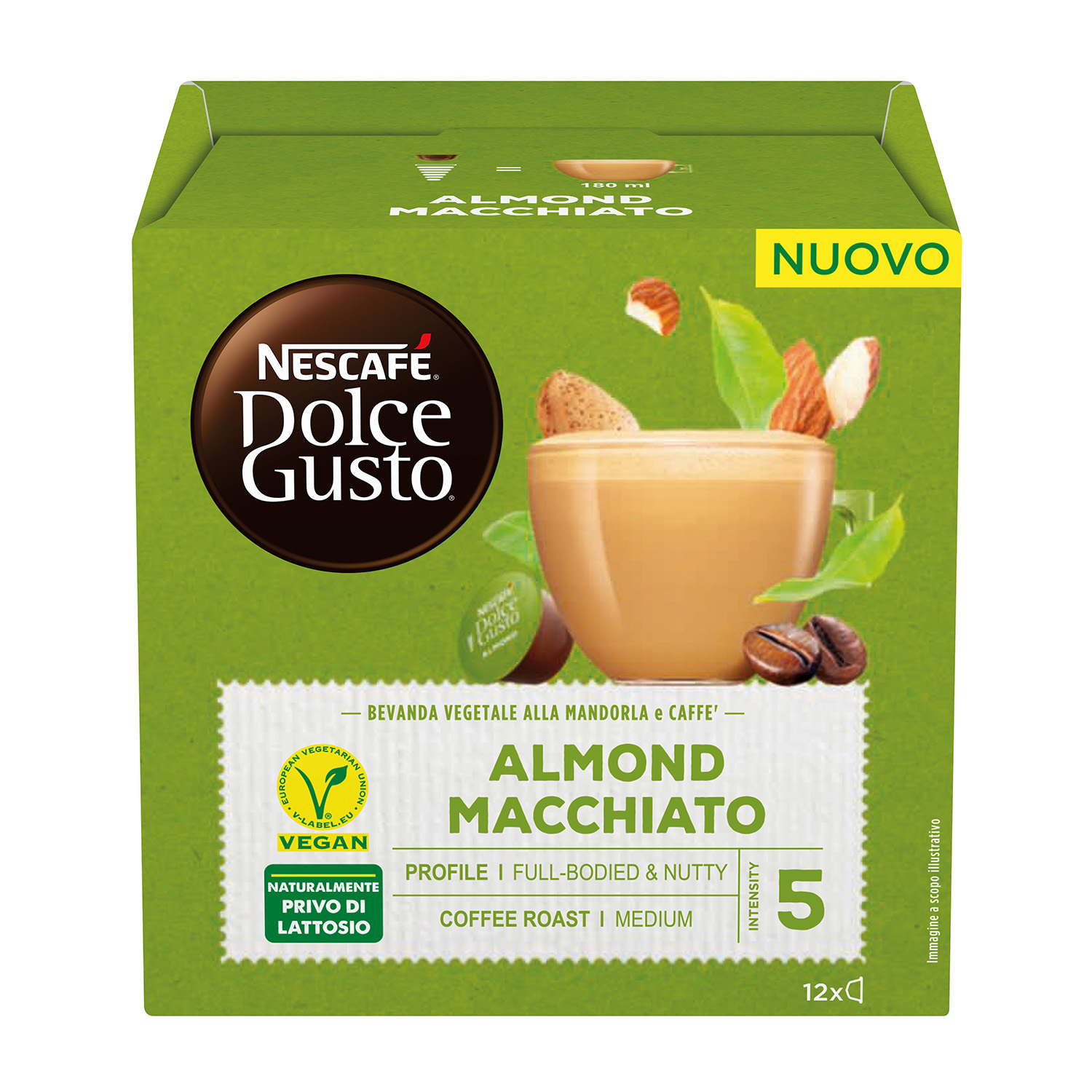 Nescafe' Dolce Gusto Capsule Dolce Gusto Mandorla Macchiato NDG Mandorla Macchiato