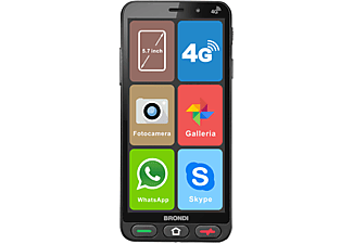 BRONDI AMICO SMARTPHONE S, 8 GB, BLACK