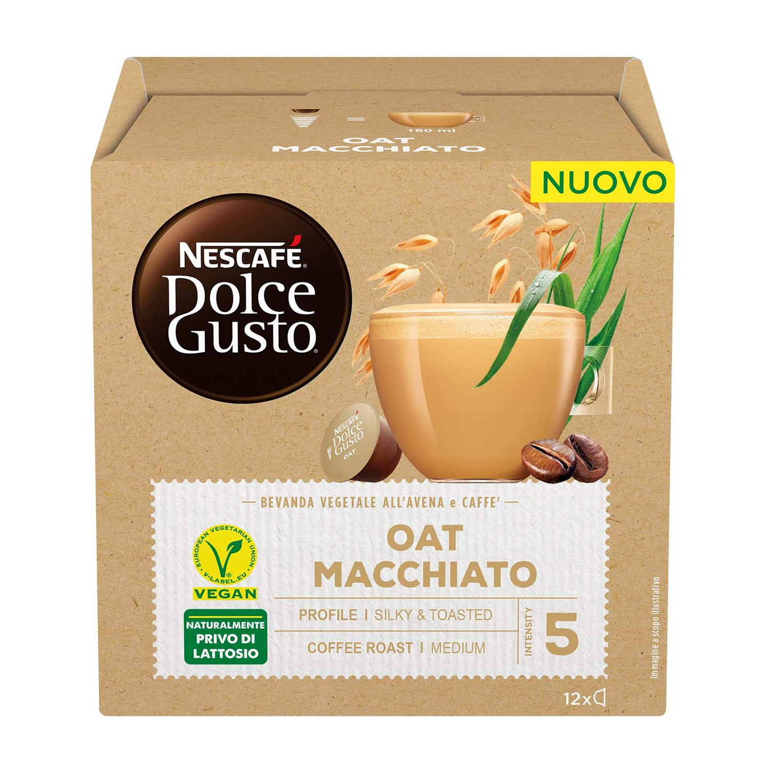 Nescafe' Dolce Gusto Capsule Dolce Gusto Avena Macchiato NDG Avena Macchiato