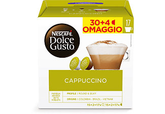 NESCAFE' DOLCE GUSTO Capsule Dolce Gusto Cappuccino NDG CAPPUCCINO 30+4