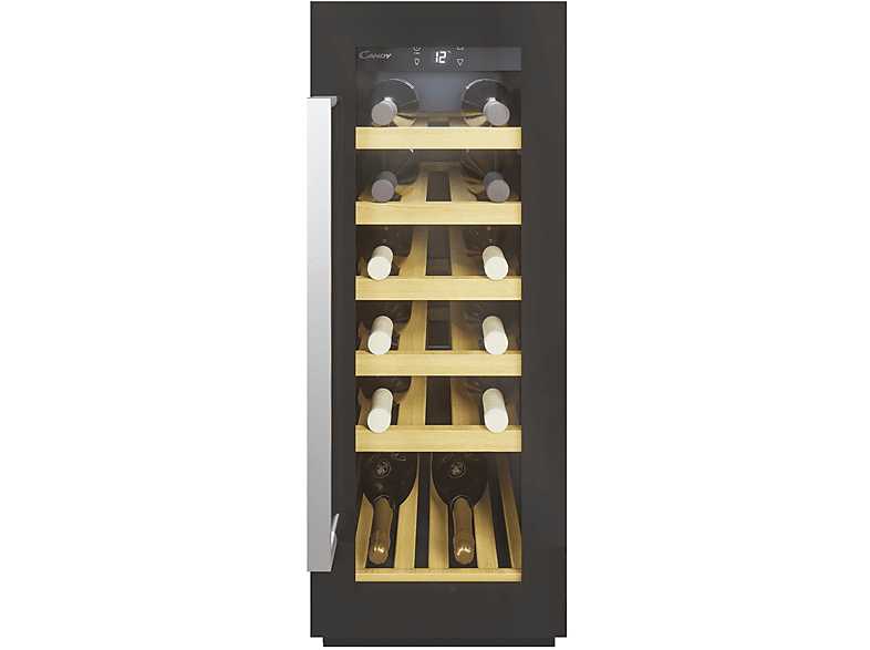 Cantinetta frigo per vino - 135 L - Nera, argento - Royal Catering