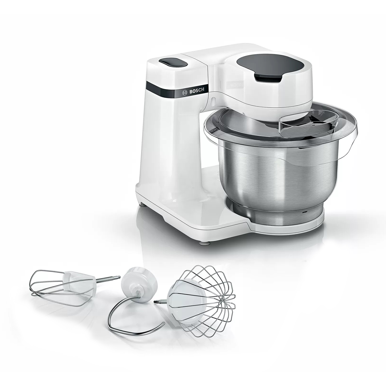 Bosch Mums2Ew00 Impastatrice Planetaria, 700 W, capacità ciotola 3,8 l, bianco