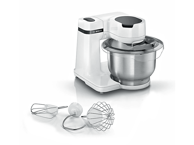 Bosch Mums2Ew00 Impastatrice Planetaria, 700 W, capacità ciotola 3,8 l, bianco