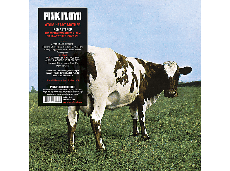 Pink Floyd Atom Heart Mother Remastered Vinile Mediaworldit