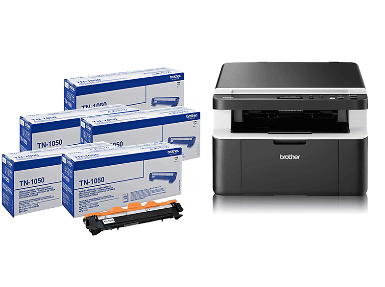 Brother Stampante DCP-1612W Multifunzione Laser monocromatica