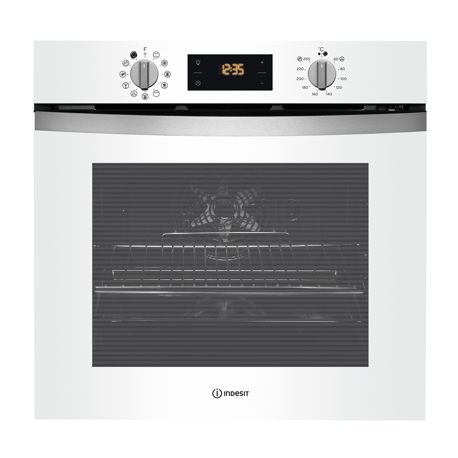 Indesit IFW 4844 H WH Forno Incasso Capacità 71 l, dimensoni: L 59,5 cm - A P 56,9 cm, classe A+