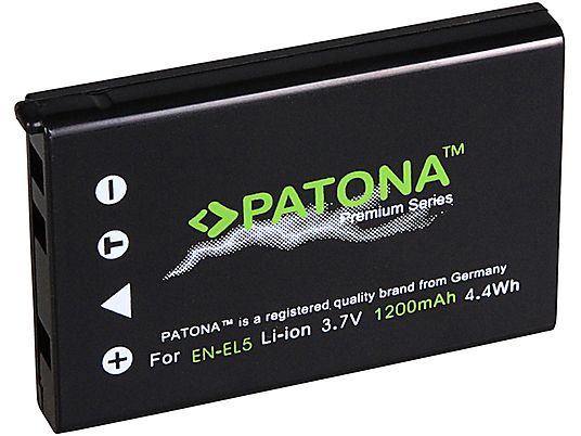 PATONA EN-EL5 (1165) - Batterie  (Noir)