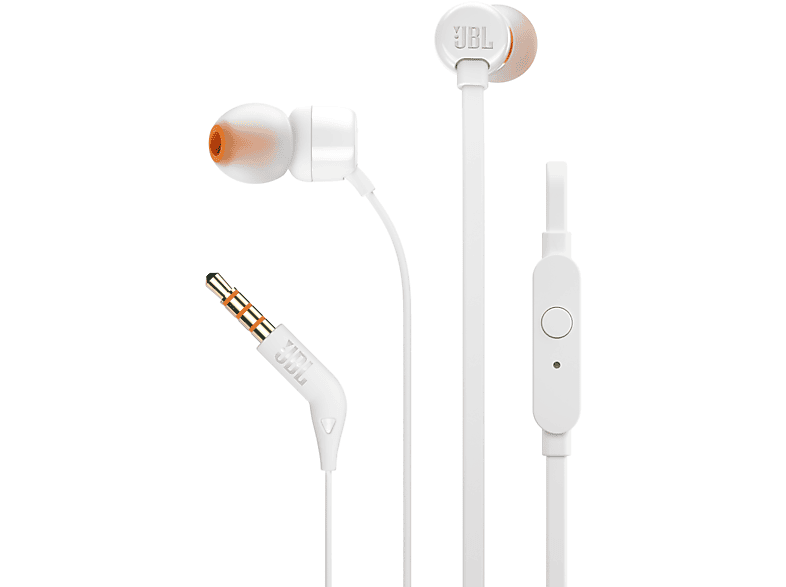 JBL TUNE 110 auricolari, Bianco