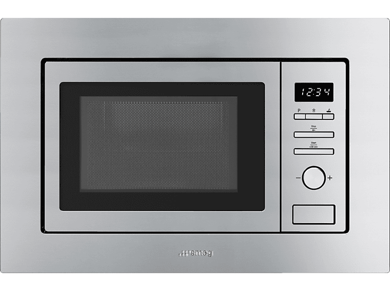 Smeg Fmi020X Microonde Incasso, 800 W, 21 l