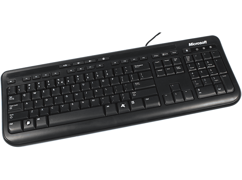 Microsoft wired keyboard 600 black