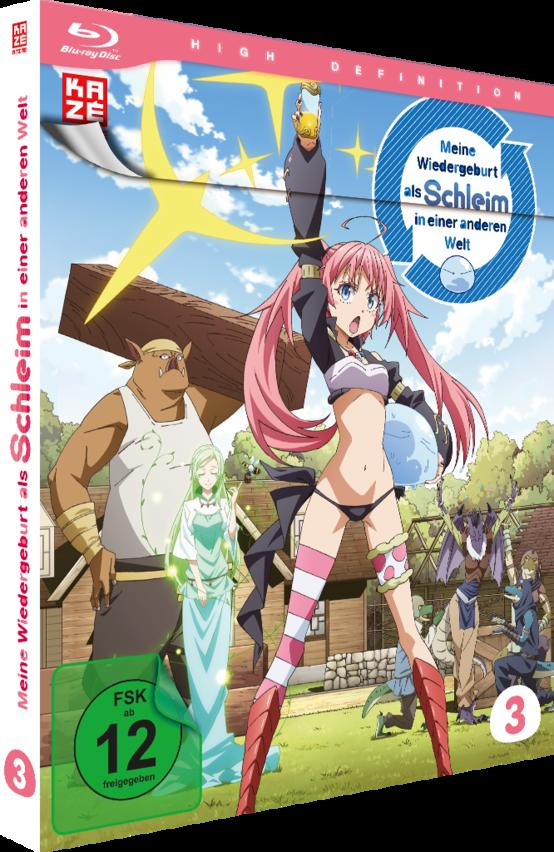 Anime-DVD-Cover. Charaktere aus einem Cartoon werden gezeigt. Das Cover ist auf Deutsch.