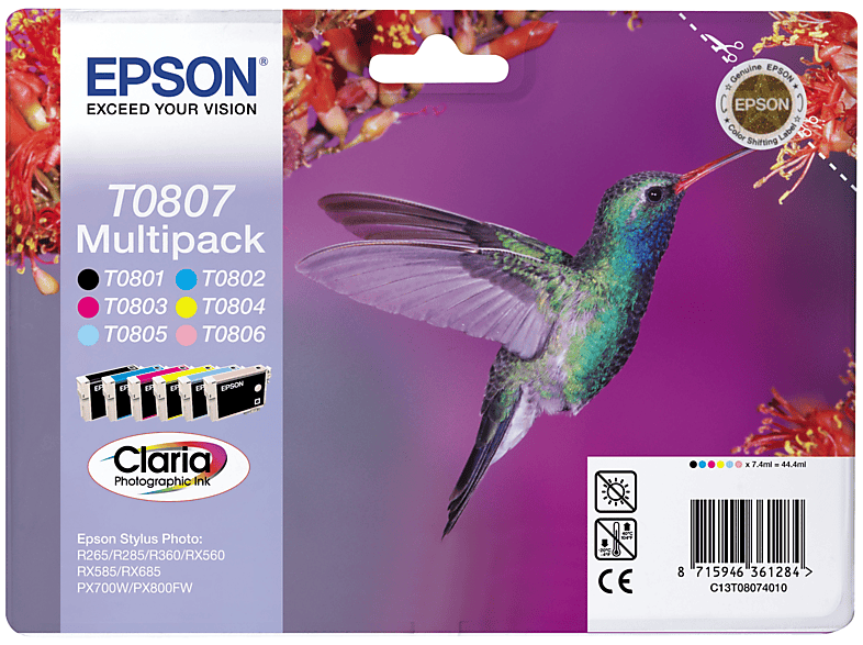 Epson Multipack 6 * R265-R360 Cartuccia
