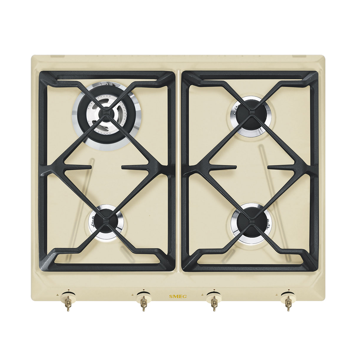 Piano Cottura Smeg Srv864Pogh, 4 zone cottura, 59,5 cm x 50