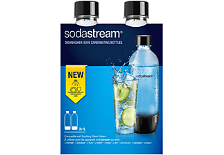2 Bottiglie SodaStream universali lavabili in lavastoviglie SODASTREAM BIPACK CLASSIC 1LT LAVAST