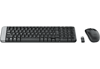 Tastiera + Mouse LOGITECH WIRELESS DESKTOP MK220