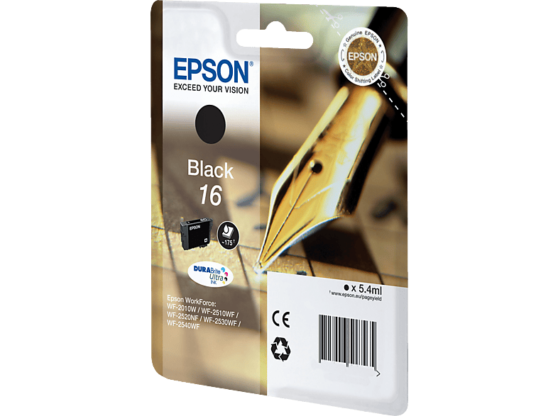 Cartuccia Epson Penna Cruciverba 16 Nero