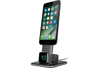 TWELVE SOUTH HiRise Duet - Ladestation (Schwarz/Grau)