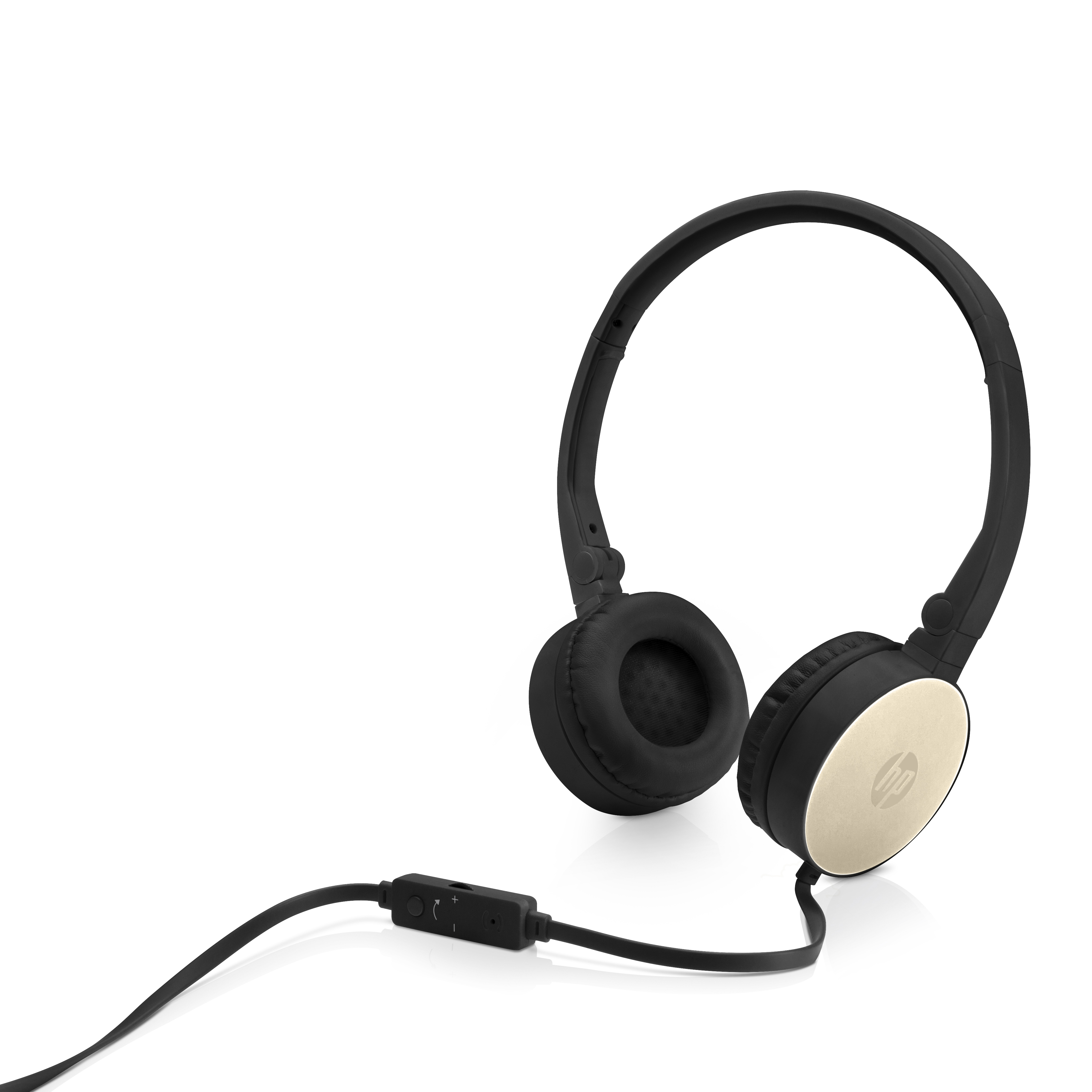 HP H2800 Cuffie PC, Black w. Silk Gold