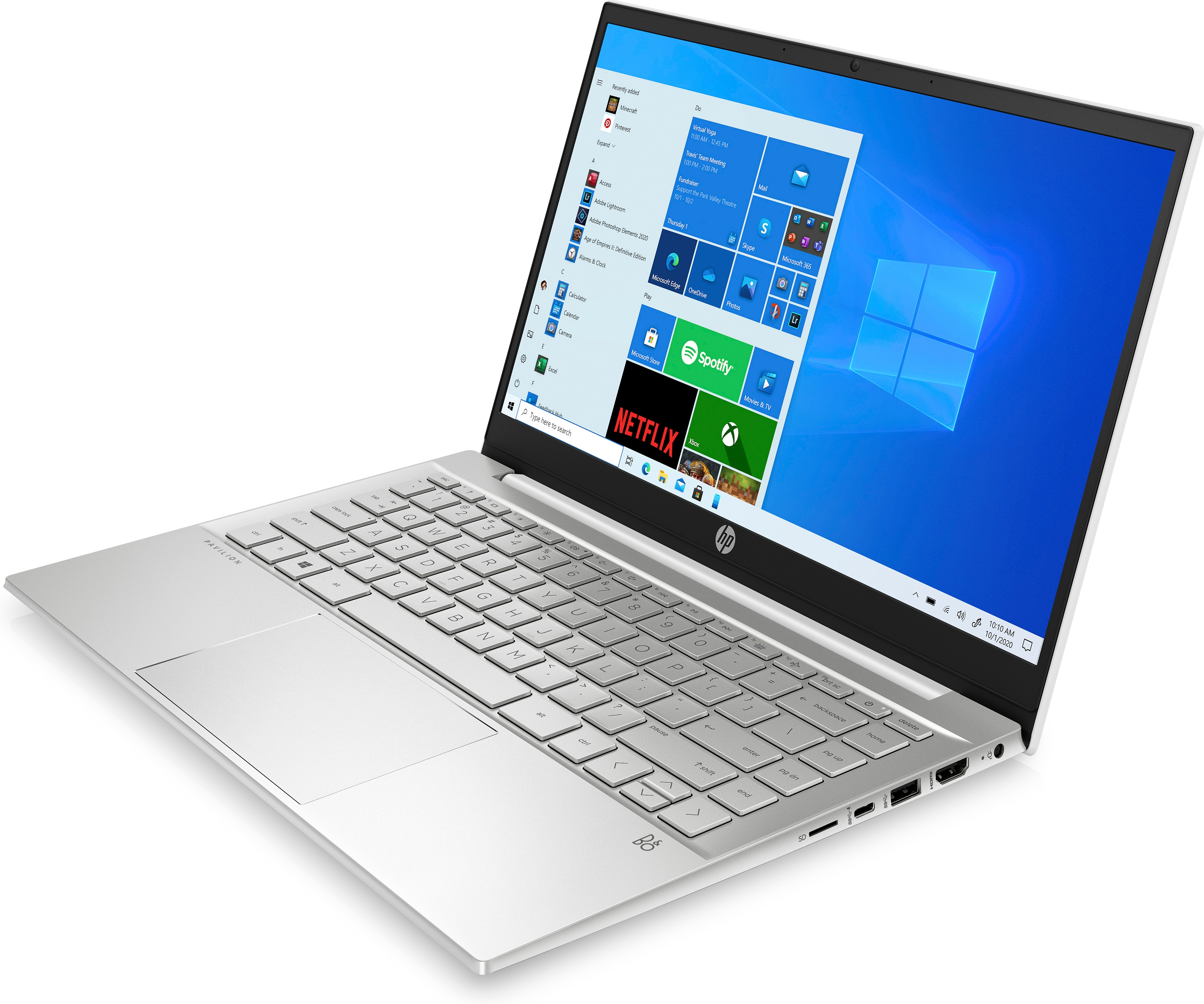 HP Pavilion 14-ec0357ng - 14 Zoll - AMD Ryzen™ 5 5500U - 16 GB - 1 TB - AMD Radeon™ Onboard Graphics - Windows 10 Home (64 Bit)
