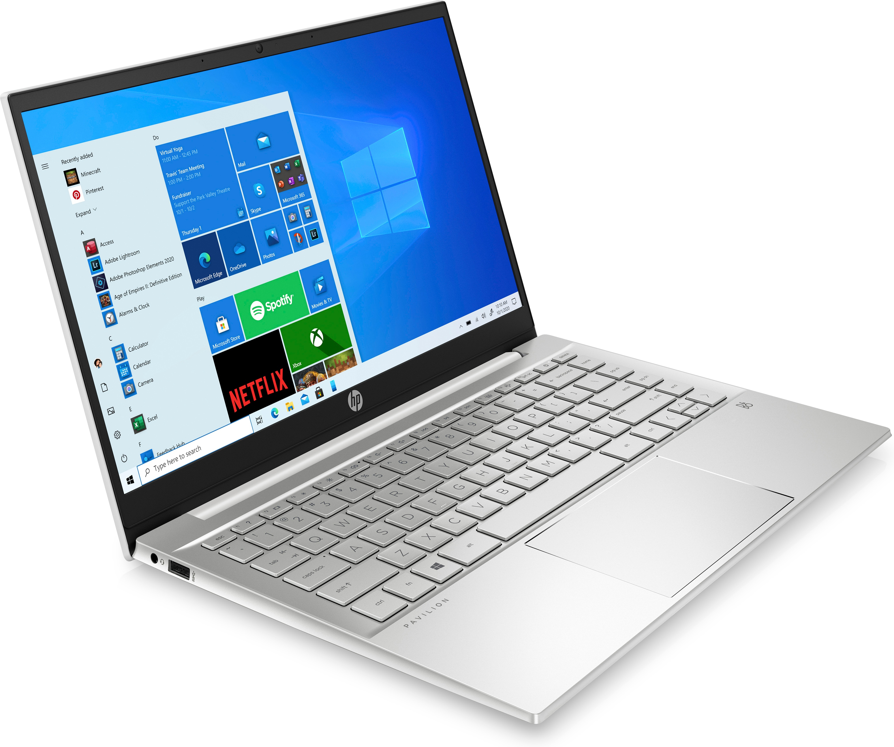 HP Pavilion 14-ec0357ng - 14 Zoll - AMD Ryzen™ 5 5500U - 16 GB - 1 TB - AMD Radeon™ Onboard Graphics - Windows 10 Home (64 Bit)
