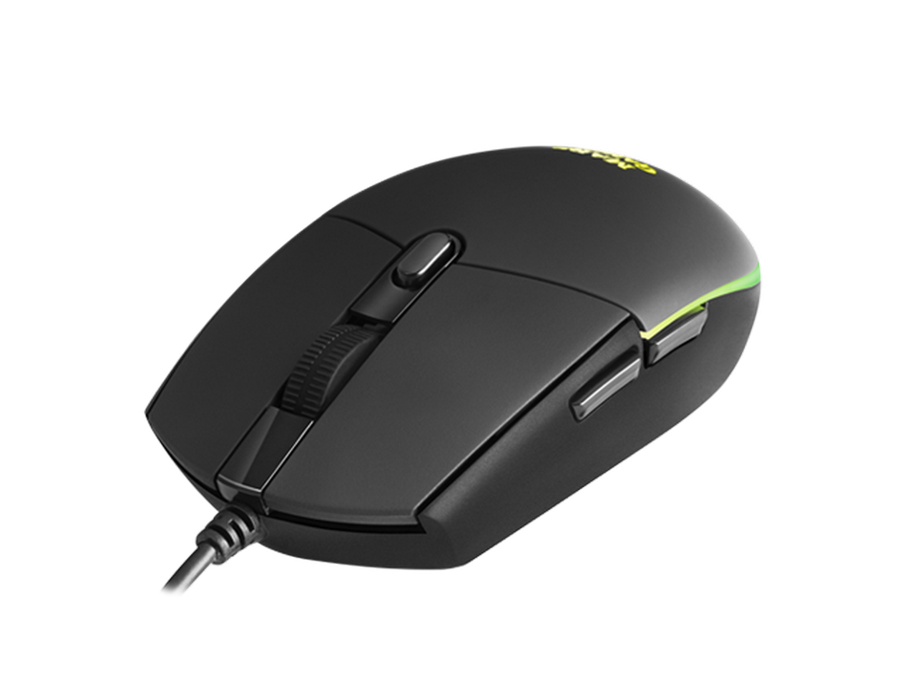Pack gaming - Mars Gaming Combo MCP100, Gaming, 3200 dpi, Iluminación RGB, Tecnología H-Mech, Negro