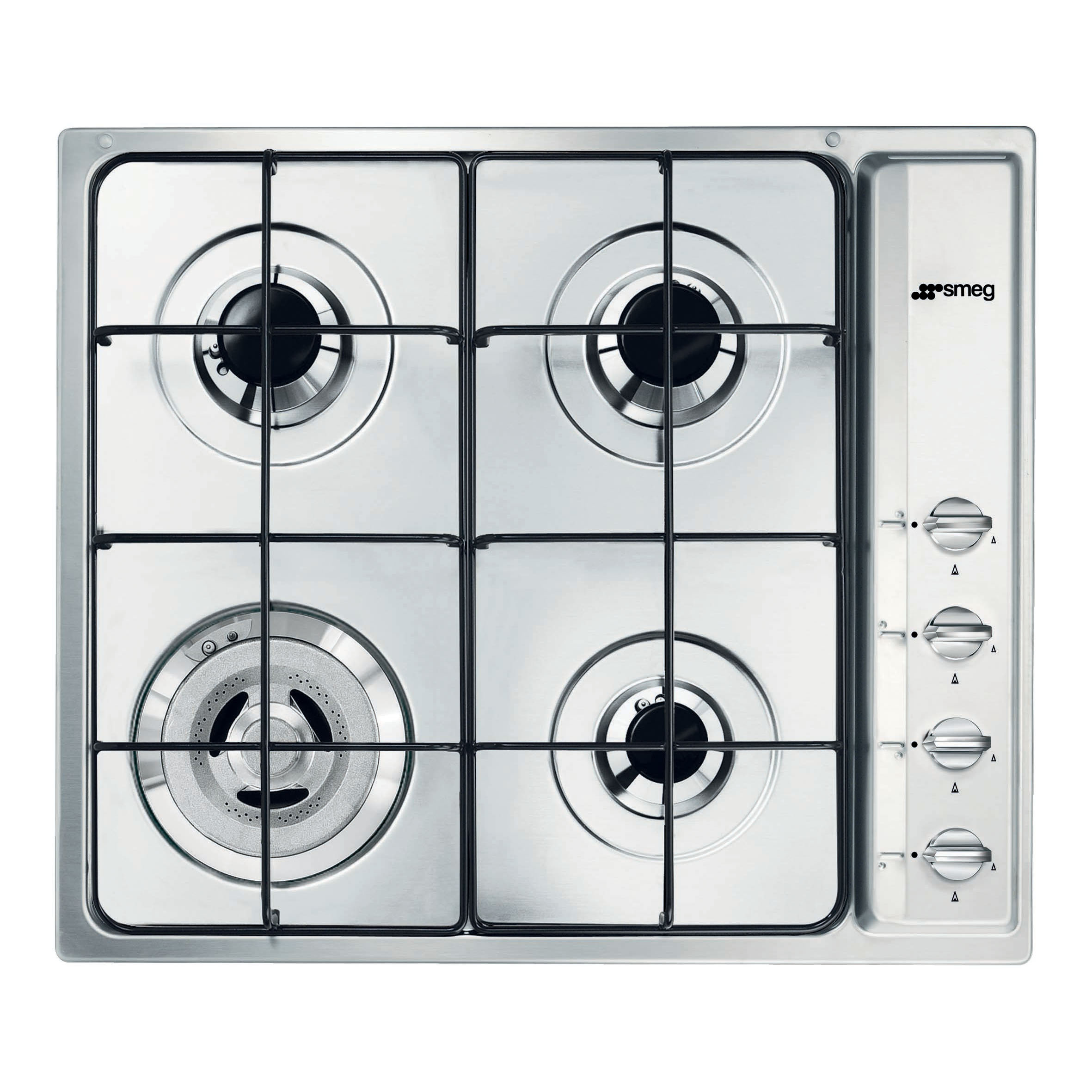 Piano Cottura Smeg Sr64S, 4 zone cottura, 58,5 cm x 50