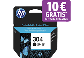 Cartucho de tinta - HP 304, Negro, N9K06AE