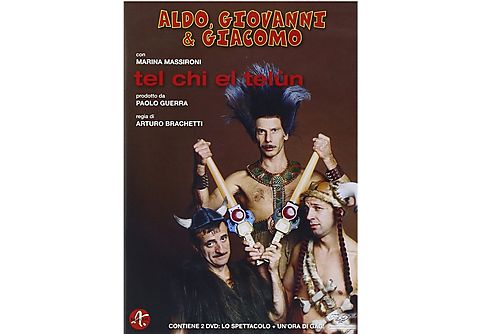 Aldo, Giovanni e Giacomo. Tel chi el telùn - DVD