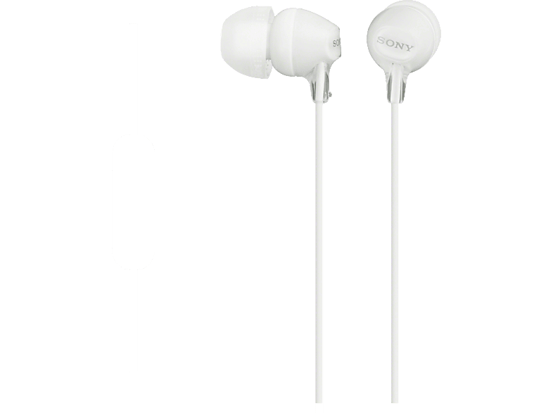 Sony Mdrex15Lpw.ae Auricolari, Bianco