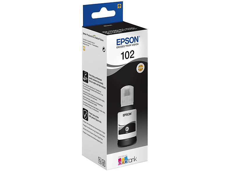 Epson Flacone Ecotank 102 Nero Cartuccia
