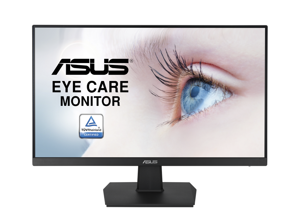 Asus Va27ehe Monitor 27“ ips 75 hz eye care 27 pulgadas sin marco adaptivesync antiparpadeo luz azul de baja intensidad puede montarse en la pared led fullhd 75hz hdmi dsub fhd 5 ms flickerfree ultra low blue light vesa negro 1920x1080 5ms 685