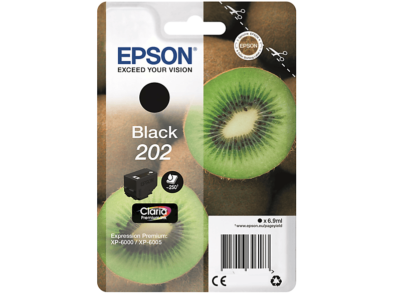 Epson Ink Kiwi 202 Bk