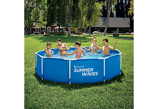POLYGROUP Active Frame Pool 305x76cm rund Pool Blau