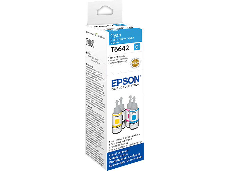 Epson Flacone Ecotank C T6642 KIT Refill