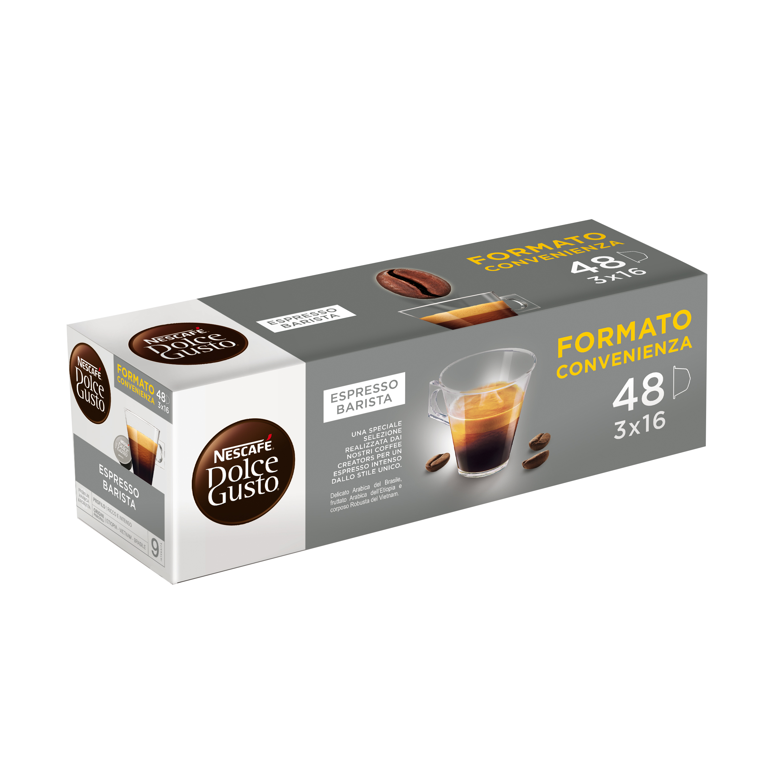 Nescafe' Dolce Gusto Capsule Dolce Gusto Espresso Barista NDG Barista Megapack