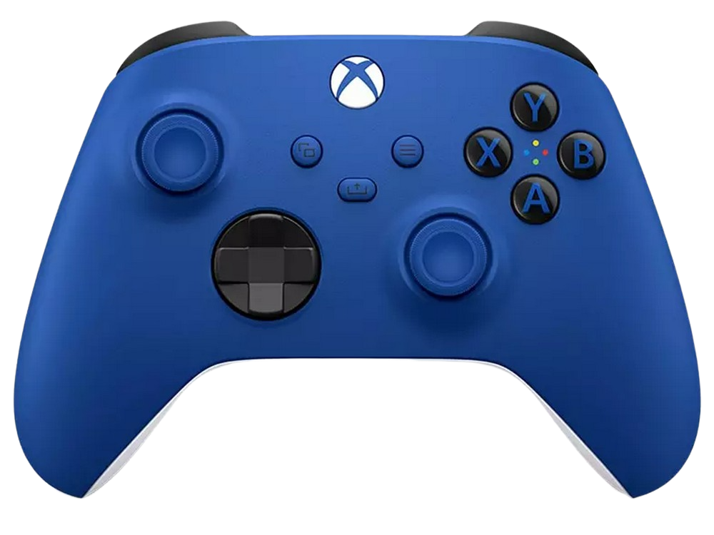 Mando inalámbrico - Microsoft Xbox One Controller Wireless QAU-00002, Para Xbox One Series X/S, Branded, Azul