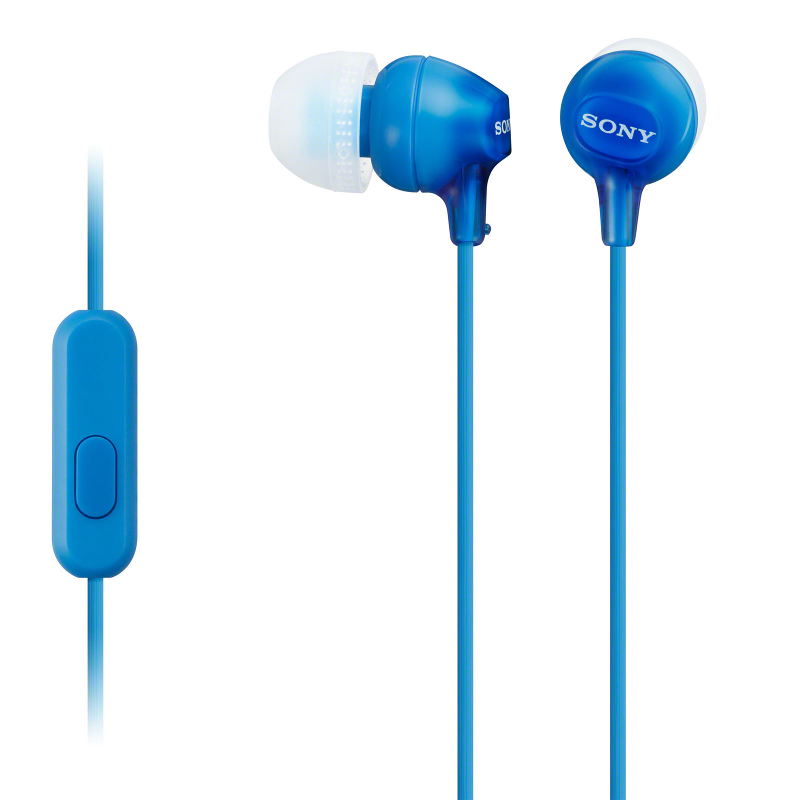 Sony Mdrex15Apli.ce7 Auricolari, Azzurro