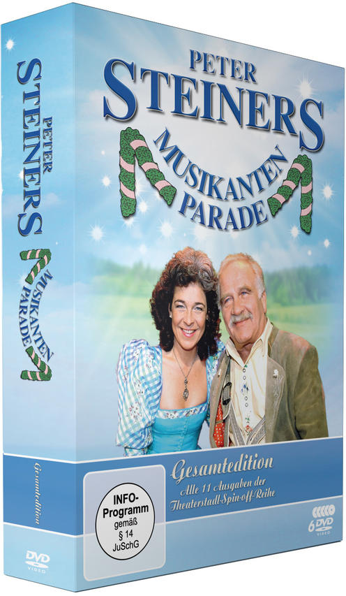 DVD-Box-Set mit zwei Personen auf dem Cover, blauem Himmel und Text auf Deutsch.