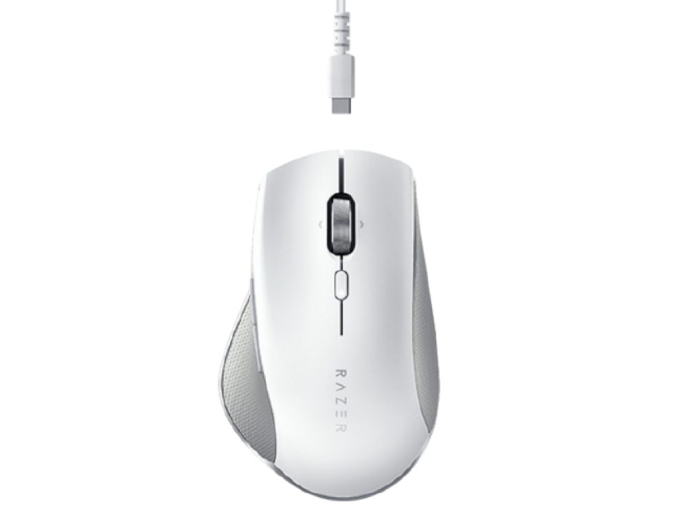 Ratón inalámbrico - Razer Pro Click (RZ01-02990100-R3M1), 16000 DPI, USB-A, Bluetooth, Blanco