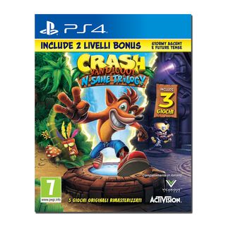 Crash Bandicoot N.Sane Trilogy + 2 Livelli Bonus -  GIOCO PS4