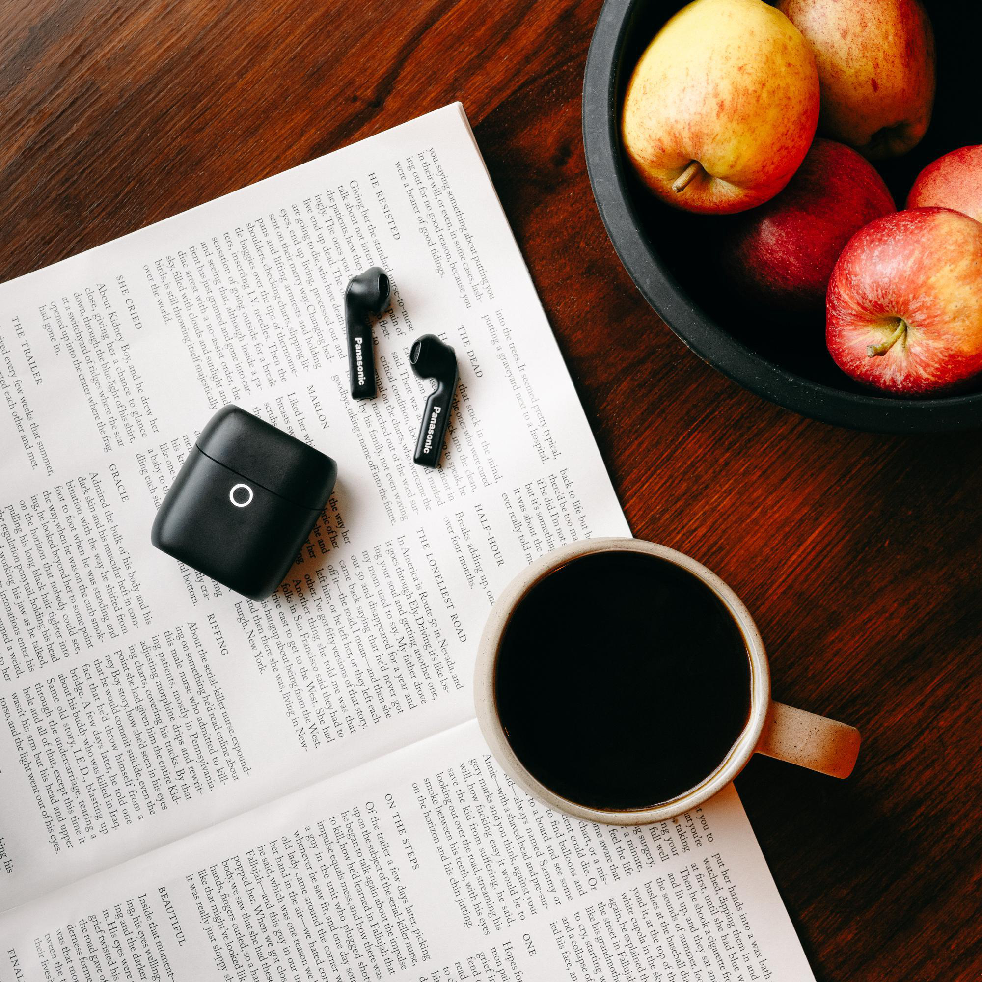 PANASONIC RZ-B100 True Wireless, In-ear Kopfhörer Bluetooth Schwarz