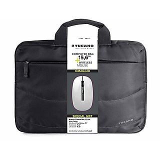 BORSA NOTEBOOK TUCANO BUNDLE BAG+MOUSE WIRELESS