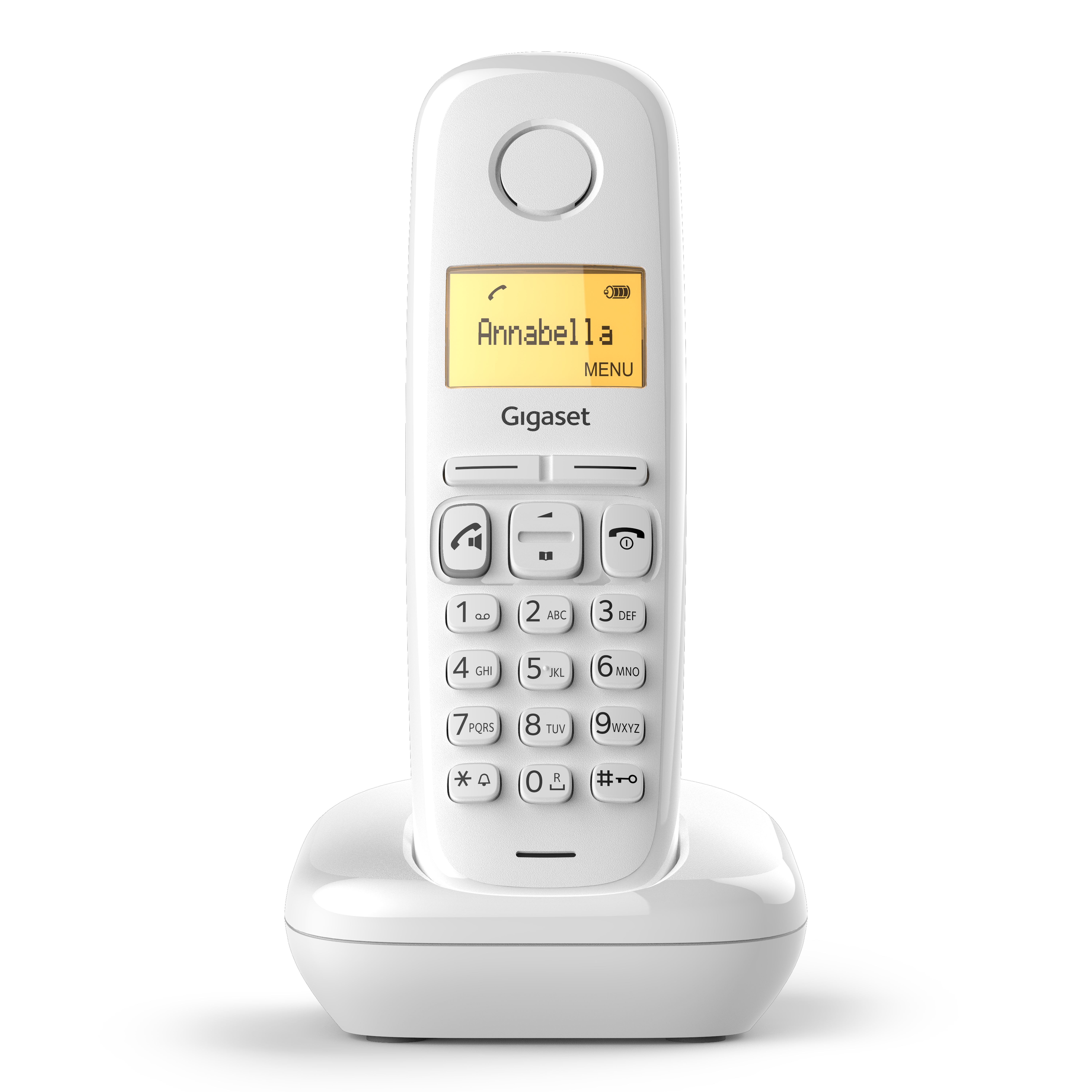 Cordless Gigaset A270 White Vivavoce
