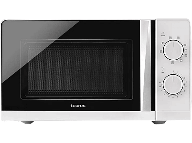 Taurus Microondas Fastwave 25L Digital con Grill, ModoECO, Descongelar,  MultiCook, QuickStart, Programable, Auto-clean, Revestimiento Shiny&Clean,  99min, SmartHeat,498x 373 x 292 CM : : Hogar y cocina