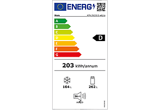 MIELE KFN 29233 D EDT/CS FRIGORIFERO COMBINATO