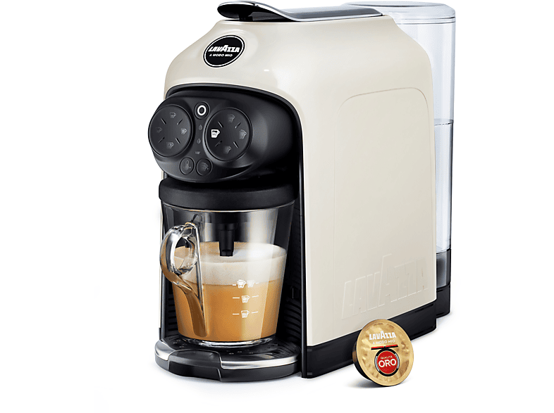 Lavazza Desea White Cream Macchina Caffè Capsule, Bianco